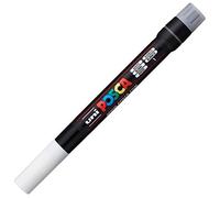 Uni : Posca Marker : PCF-350 : Brush Tip : White