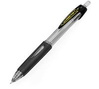 Uni-Ball Power Tank Black Ink RT Ballpoint Pen - Black (Pack of 2)