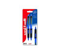 uni-ball Power Tank SN-220 Blue Ink Ballpoint Pens. 1mm Rollerball Tip for Smooth Writing. Ideal for School. Water Resistant Ink, Writes On Wet Paper, In Extreme Cold, At Any Angle. 2 Pc Multipack