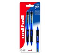 uni-ball Power Tank SN-220 Blue Ink Ballpoint Pens. 1mm Rollerball Tip for Smooth Writing. Ideal for School. Water Resistant Ink, Writes On Wet Paper, In Extreme Cold, At Any Angle. 2 Pc Multipack