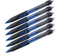 Uni-ball Powertank retractable ballpoint pen., 6× blau, 1 item