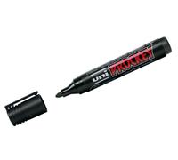 uni-ball PROCKEY PERMANENT BLACK MARKER Bullet or Chisel 1 - 2 - 3 - 6 - 12 Pens