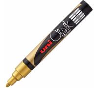 uni-ball PWE-5M Chalk Marker, Gold