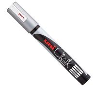 Uni-Ball PWE-5M Chalk Marker Pen Blackboard Glass Window Wet Wipe Pens Pack of 3