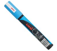 Uni-Ball PWE-5M Chalk Marker Pen Blackboard Glass Window Wet Wipe Pens Pack of 3