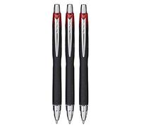 Uni Ball Red Jetstream Retractable Broad Rollerball Pen SXN-210 (Pack Of 3)