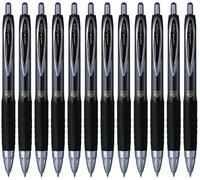 Uni-Ball Rollerball Gel Ink Signo UMN-207 MICRO Black 0.5mm Box 12 Pcs