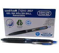 Uni-Ball Rollerball gel ink Signo UMN-207E Blue 0.7mm box 12 pcs