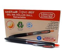 Uni-Ball Rollerball gel ink Signo UMN-207E Red 0.7mm box 12 pcs