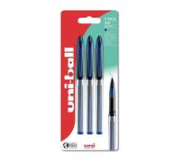uni-ball Air UBA-188L Rollerball Pen 0.4 mm Blue Pack of 3