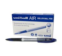 uni-ball Rollerball Pens UB-188-L – 0.7mm Medium, Liquid Uni Super Ink, Box of 12 Blue