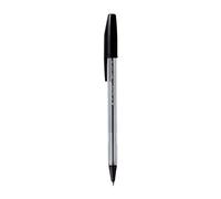 uni-Ball SA-R Ball Pen (0.7mm, Transparent Body, Black Ink, Pack of 5)