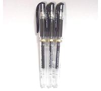 Uni-Ball Signo Broad Point Gel Impact Pen, Black Ink, 3 Pens per Pack (Japan import) [Komainu Dou Original Package] by Uni-Ball Signo 153