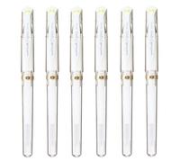Uni-Ball Signo Broad Point Gel Impact Pen White Ink 6 pens per Pack (japan import) Komainu-Dou Original Package (2 DESIGN 1)