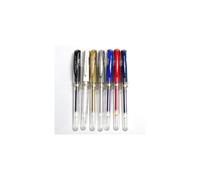 Uni-ball Signo Broad UM-153 Gel Ink Pen 7 colors set (Japan Import) [Komainu-Dou Original Package]