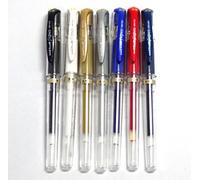 Uni-ball Signo Broad UM-153 Gel Ink Pen 7 colors set (Japan Import) [Komainu-Dou Original Package]