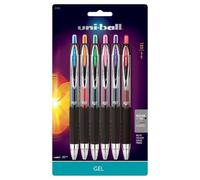 uni-ball Signo Gel 207 Retractable Roller Ball Pen Medium Point 0.7MM (6)