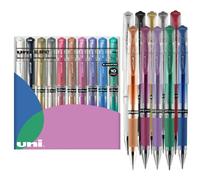 uni-ball Signo Gel Impact Pen Set, Bold Point (1.0mm), Assorted Ink, 10 Count