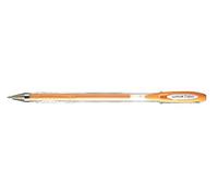 Uni-Ball Signo Gel Ink Pens, Pack of 6 um120ac PTE Moy. 0.7 mm Pastel Orange
