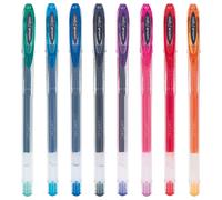 Uni-Ball Signo Gel Ink Rollerball Pen UM-120 8 Colours Available Pack of 8
