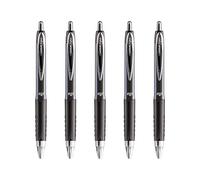 uni-ball Signo Gel UMN-207 Retractable Rollerball - Black, Pack of 5