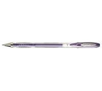 uni-ball Signo UM120NM Gel Ink Rollerball Pen Medium Tip 0.7 mm Purple Metal