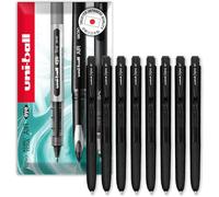 uni-ball Signo UMN-155-07 Gel Ink Retractable Rollerball Pen - 0.7mm Fine - Black Ink - Pack of 8 - In Envelope Gift Packaging