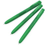 uni-ball Signo UMN-155-07 Gel Ink Retractable Rollerball Pen | 0.7mm Medium Nib | Stationery for Studying, Office, Everyday Writing | Green Ink | Pack of 3 Pens