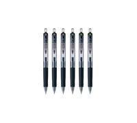 Uni-ball Signo UMN103.24 Gel Ballpoint Pen RT 0.38mm Black 6 Pack (Japan Import)