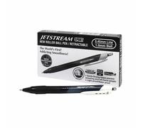 Uni-Ball SXN-210 Jetstream RT Retractable Rollerball Pen Black or blue Pack12