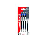 uni-ball SXN-210 RT Jetstream Rollerball 3pc Blister Blue Plastic Free Packaging