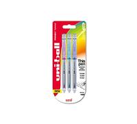 uni-ball TSI Erasable Pens - Pink/Green/Violet (Pack of 3)