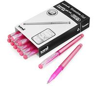 uni-ball Erasable UF-222-07 Gel Capped Pen 0.7mm Tip Pink (Pack 12) - 233817000