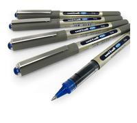 uni-ball - UB-157 Liquid Ink Rollerball Pens - 0.7mm Nib - Blue Ink - Pack of 5