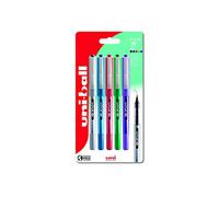 uni-ball Eye Design UB-157D Rollerball Pen 0.5 mm Assorted Pack of 5