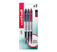 uni-ball UB-188-L Air Rollerball Pens. Premium 0.7mm Medium Nib for Super Smooth Handwriting. Writes Like a Fountain Pen. Fade and Water Resistant