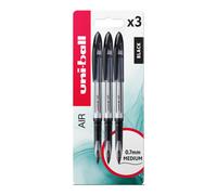 uni-ball UB-188-L Air Rollerball Pens. Premium 0.7mm Medium Nib for Super Smooth Handwriting. Writes Like a Fountain Pen. Fade and Water Resistant Li