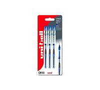 uni-ball Vision Elite UB-200 Rollerball Pen 0.6 mm Blue Pack of 3