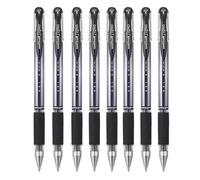 uni-ball UM-151 Signo Gel Grip Rollerball Pen - 0.7mm - Black Ink (8)