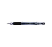 Uni-Ball UM151S SigNo Gel Rollerball Comfort Grip 0.7mm Tip 0.5mm Line Black Ref 751081000 [Pack 12]