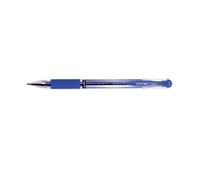 uni-ball Rollerball Pen Signo UM151S Gel Comfort Grip 0.7 mm Tip 0.5 mm Line Blue Pack of 12