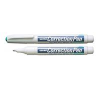 Uni-Ball Uni Correction Pen White Fluid Rolling Ball Fine Metal Tip 8ml x 1 Single