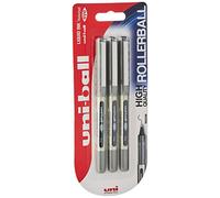 uni-ball UNIB6 Eye Fine Rollerball Pen - Black (Pack of 3)