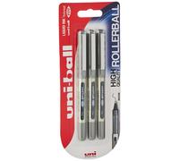 uni-ball UNIB6 Eye Fine Rollerball Pen - Black (Pack of 3)