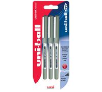 uni-ball UNIB6 Eye Fine Rollerball Pen - Black (Pack of 3)