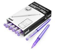 uni-ball Erasable UF-222-07 Gel Capped Pen 0.7mm Tip Violet (Pack 12) - 233809000
