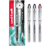 uni-ball Vision Elite - 0.8mm Nib Medium Rollerball Pen - UB-200 - In Gift Box (Pack of 3, Multicolor)