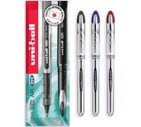 uni-ball Vision Elite - 0.8mm Nib Medium Rollerball Pen - UB-200 - In Envelolpe Gift Packaging (Pack of 3, Multicolor)