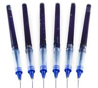 Uni-Ball Vision Elite Pen Refills 0.8mm Fine Liquid Ink Blue Pack of 6