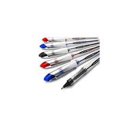 Uni-Ball Vision Elite - UB-200 - Liquid Ink Rollerball Pen - Pack of 6 (Mixed)